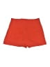 Madewell 100% Polyester Solid Red Shorts Size 0 - photo 2