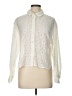 Gap Ivory Long Sleeve Blouse Size L - photo 1