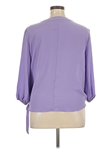 New York & Company 3/4 Sleeve Blouse (view 2)