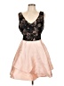 BCX 100% Polyester Pink Cocktail Dress Size 13 - photo 1
