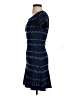 Sandro Argyle Blue Casual Dress Size Sm (1) - photo 5