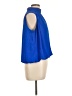 Krisa 100% Polyester Blue 3/4 Sleeve Blouse Size L - photo 4