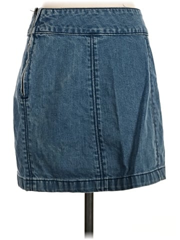 Free People Denim Skirt (view 2)