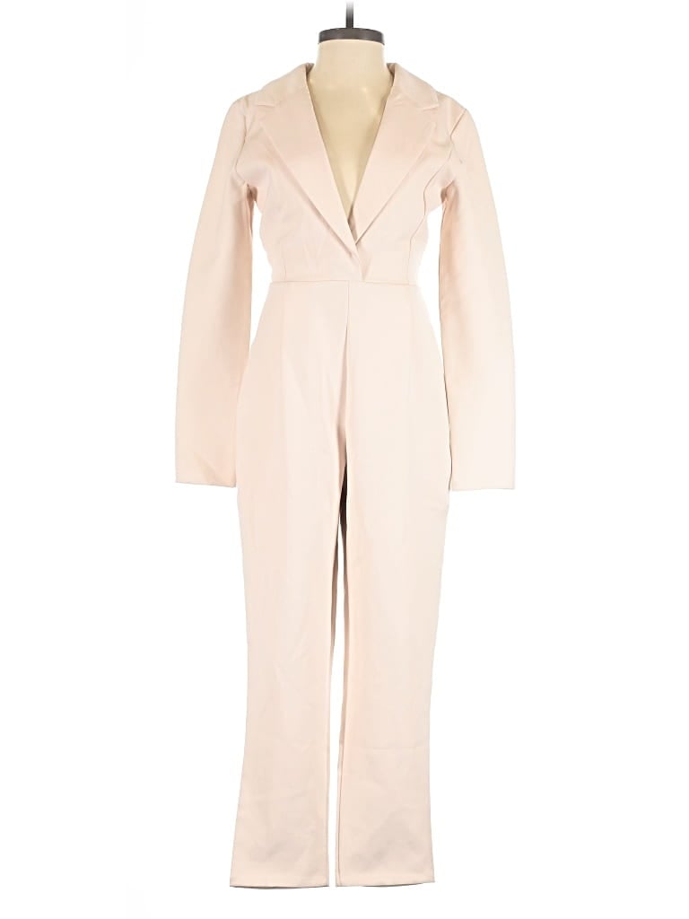 Pre-owned Assorted Brands Jumpsuit In Ivory