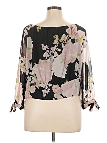 New York & Company 3/4 Sleeve Blouse (view 2)