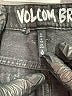 Volcom 100% Cotton Black Denim Shorts Size 5 - photo 4