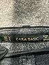 Zara Basic Chevron-herringbone Black Casual Pants Size M - photo 4