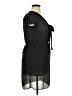 Max Edition 100% Polyester Houndstooth Black Casual Dress Size M - photo 4