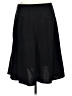 Larry Levine Solid Black Formal Skirt Size 12 - photo 2