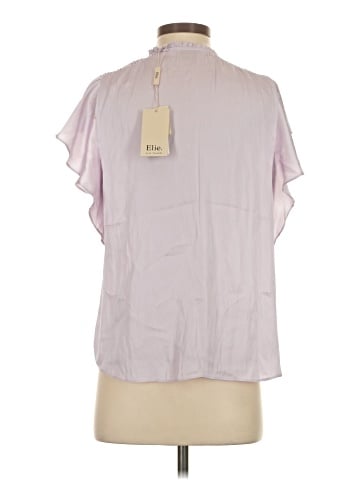 Elie Tahari Short Sleeve Blouse (view 2)