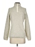 L.L.Bean 100% Polyester Solid Silver Turtleneck Sweater Size XS - photo 1
