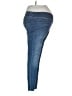 Isabel Maternity Solid Blue Jeans Size 8 Maternity - photo 4