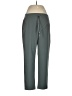 Apana Solid Gray Teal Casual Pants Size M - photo 1