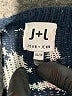 John & Jenn 100% Acrylic Camo Blue Pullover Sweater Size XS - photo 7