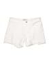Just Black Solid White Shorts Size 31 waist - photo 1