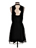 BCBGeneration 100% Polyester Solid Black Cocktail Dress Size S - photo 2