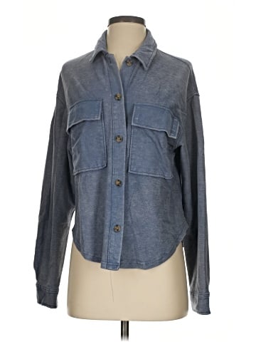 Hippie Rose Long Sleeve Button-Down Shirt (view 1)