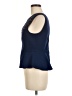 BCBGMAXAZRIA Blue Sleeveless Blouse Size M - photo 5