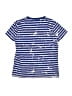 Crewcuts 100% Cotton Stripes Blue Short Sleeve T-Shirt Size 6 - 7 - photo 2