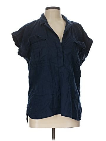 Ann Taylor LOFT Short Sleeve Blouse (view 1)