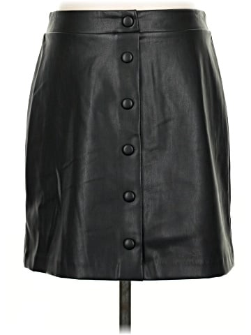 Ann Taylor LOFT Faux Leather Skirt (view 1)