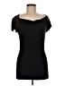 B'leev Black Short Sleeve Top Size M - photo 1