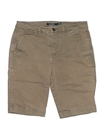 Lauren by Ralph Lauren Khaki Shorts (view 1)