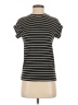 Vero Moda Stripes Black Short Sleeve Turtleneck Size XXS - photo 1