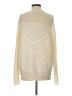 Helmut Lang Chevron-herringbone Ivory Pullover Sweater Size S - photo 2