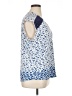 Daniel Rainn Blue Short Sleeve Blouse Size XL - photo 4
