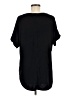 Matty M Black Short Sleeve Blouse Size M - photo 2