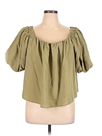H&M Short Sleeve Blouse (view 1)