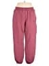 Comfrt Solid Pink Casual Pants Size XL - photo 1