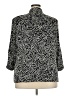 Alex Evenings Print Black Jacket Size 3X - photo 2
