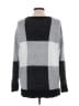 Elle Checkered-gingham Gray Pullover Sweater Size L - photo 2