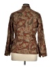 Coldwater Creek 100% Polyester Paisley Brown Blazer Size 14 - photo 2