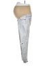 Indigo Blue Gray Blue Jeans Size Med Maternity - photo 5