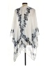 Charlotte Russe 100% Polyester Silver Kimono Size M - photo 2
