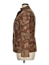 Coldwater Creek 100% Polyester Paisley Brown Blazer Size 14 - photo 5