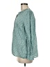 Talbots Teal Long Sleeve Button-Down Shirt Size M - photo 5