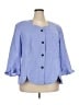 Leslie Fay 100% Polyester Blue Blazer Size 22 - photo 1
