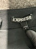 Express Solid Black Formal Skirt Size 6 - photo 4