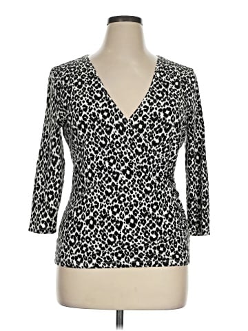 MICHAEL Michael Kors 3/4 Sleeve Top (view 1)