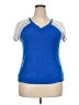 Danskin Now Blue Sleeveless T-Shirt Size 2X - photo 1