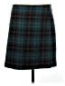 Ann Taylor LOFT Outlet 100% Polyester Plaid Teal Formal Skirt Size 8 - photo 1