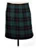 Ann Taylor LOFT Outlet 100% Polyester Plaid Teal Formal Skirt Size 8 - photo 2