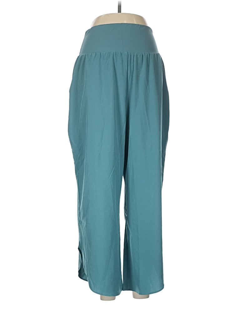 Pre-owned Halara Casual Pants In Teal