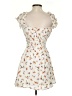Copper Key Floral White Cocktail Dress Size XS - photo 2