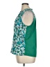 Market and Spruce 100% Polyester Teal Sleeveless Blouse Size XL - photo 5