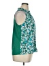 Market and Spruce 100% Polyester Teal Sleeveless Blouse Size XL - photo 4
